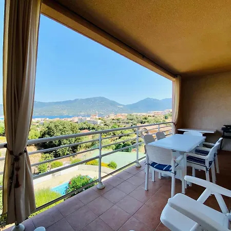 A Funtana Deux Chambres, Vue Mer, Piscine Et Tennis Appartement *