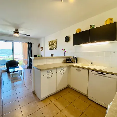 A Funtana Deux Chambres, Vue Mer, Piscine Et Tennis Lägenhet Propriano (Corsica)